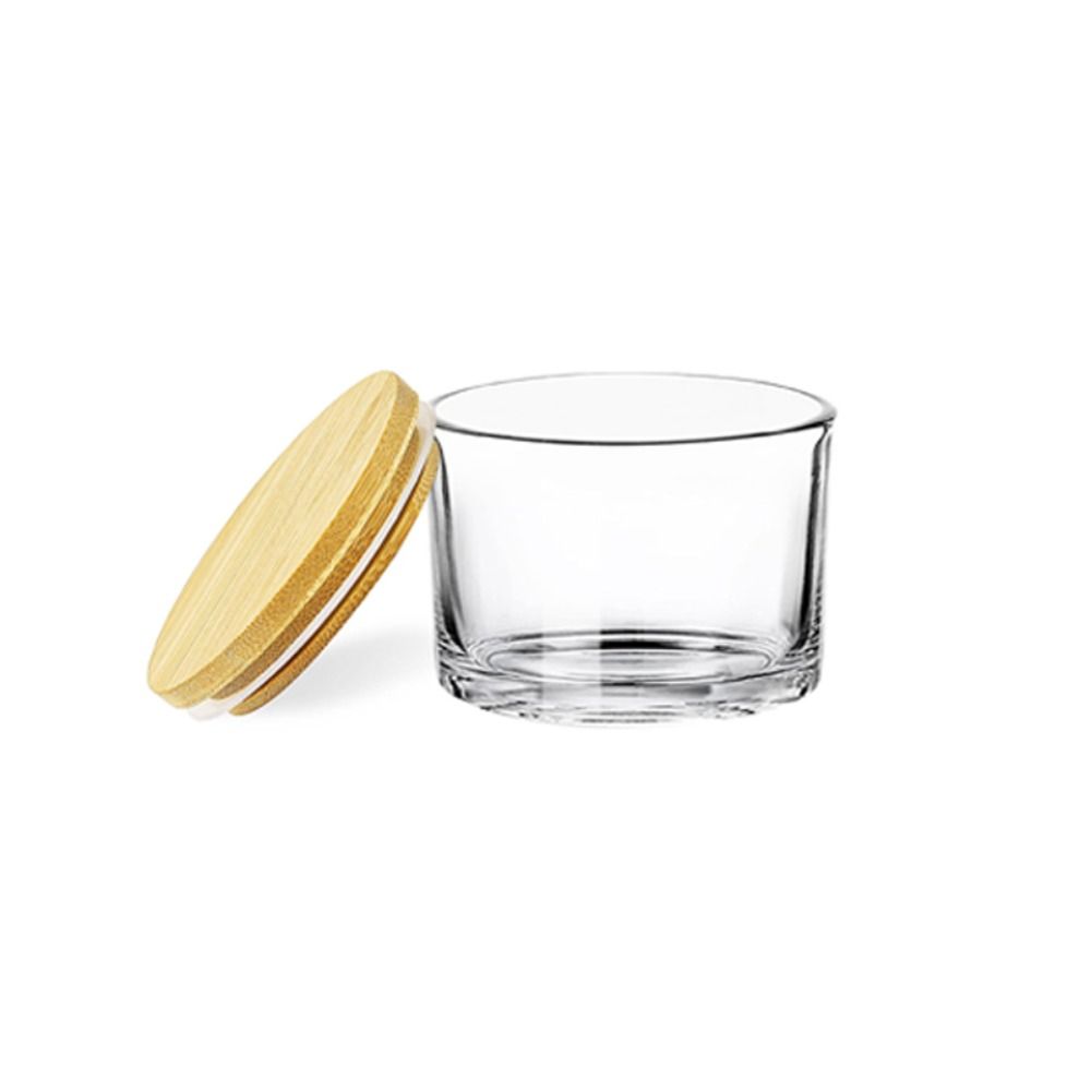 Candle Making Supplies Jars - Klarglas-Kerzengläser, kleine, breite Öffnung, leere Kerzenbehälter,
