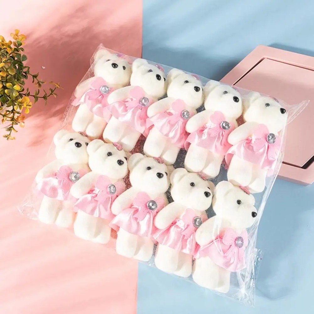 Candle Shop - 10 Stück Bouquet-Bär Eiscreme-Diamantbär Valentinstagsgeschenk für