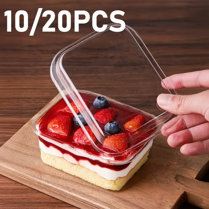 Candle Shop - 10/20PCS Einweg Platz Tasche Abdeckung Transparent