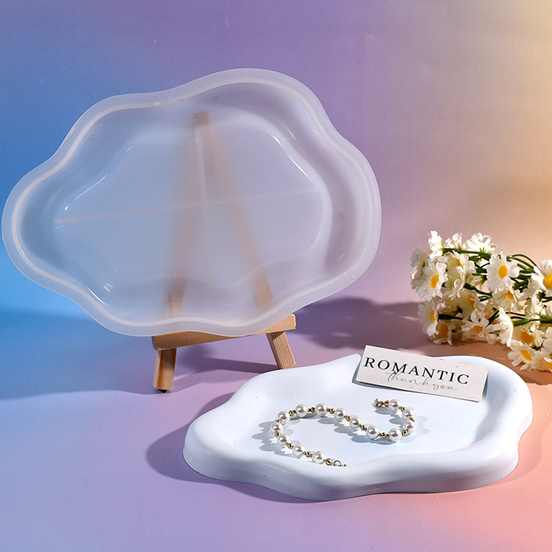 Unregelmäßige Wolkenform Silik – Candle Holder Supplies Bewertung und Preis