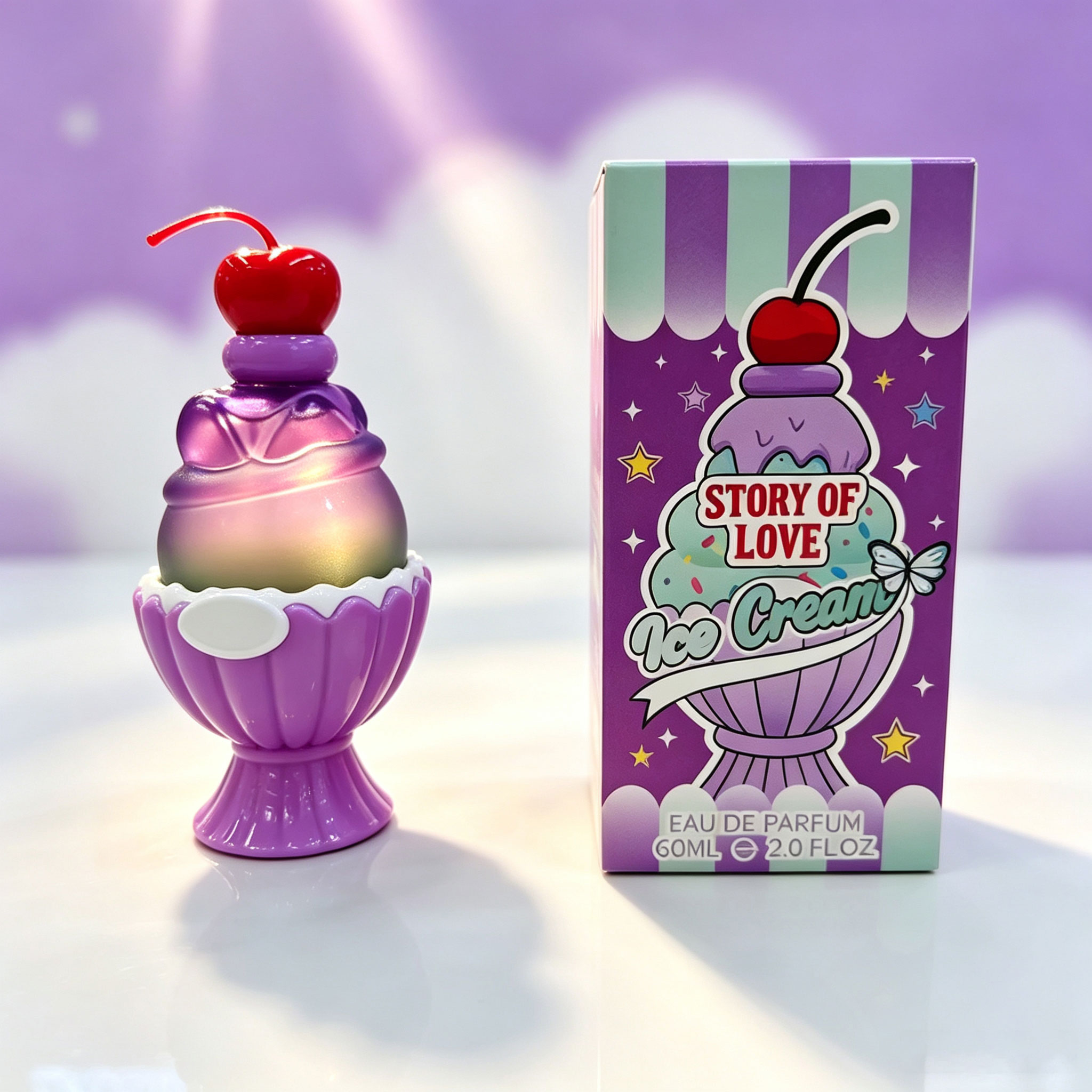 Niedliches Eiscreme-förmiges E – Candle Shop Bewertung und Preis
