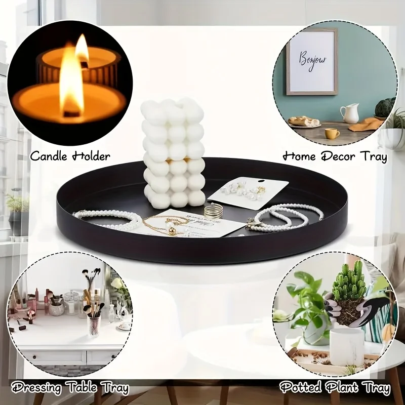 1 Stück modernes schwarzes run – Candle Holder Supplies Bewertung und Preis