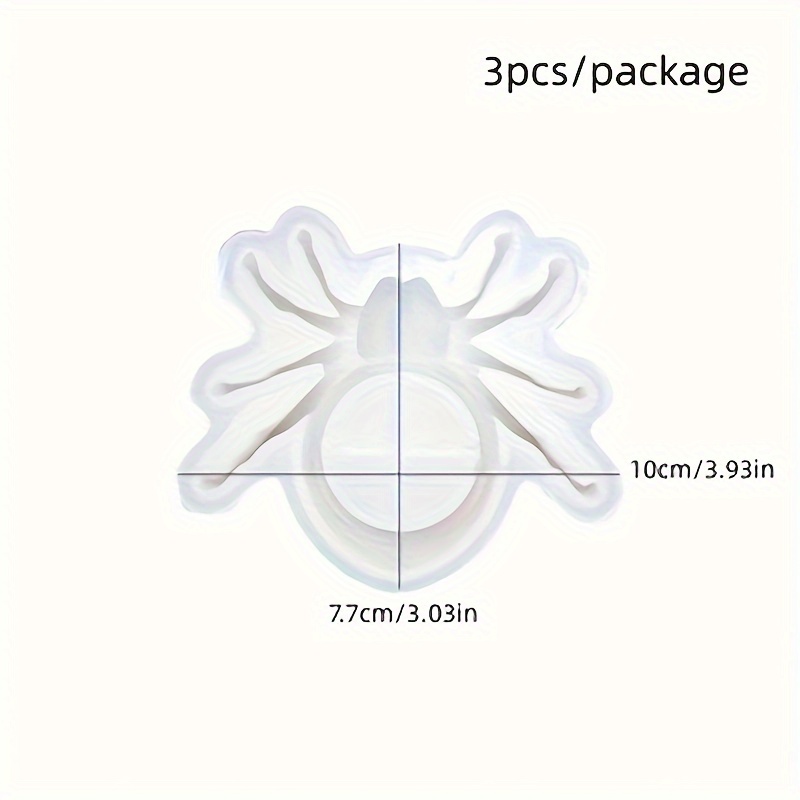 Silikonform für Spinnenkerzen, – Candle Holder Supplies Bewertung und Preis