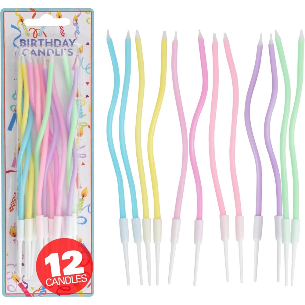 Regenbogen-Spiral-Geburtstagsk – Candle Holder Supplies Bewertung und Preis