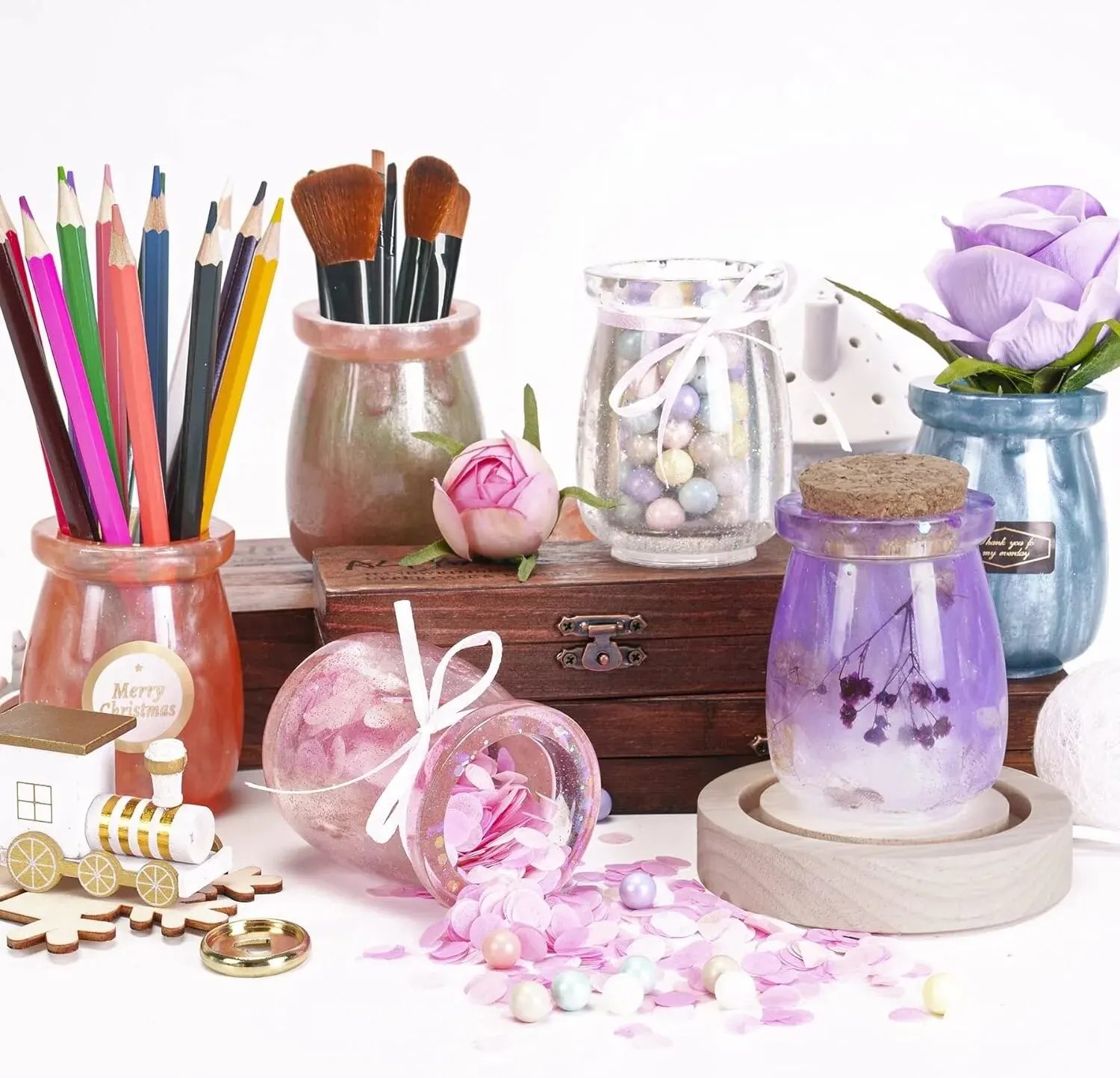DIY-Silikonform für kleine Glä – Candle Making Supplies Jars Bewertung und Preis