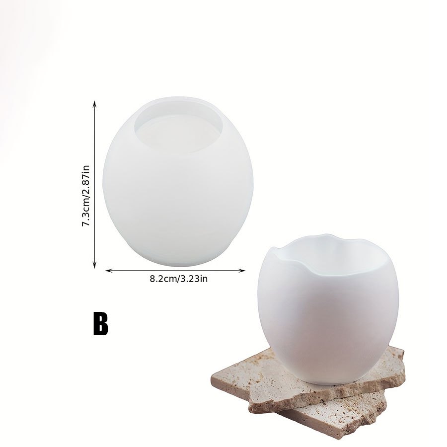 [Harzform] Silikon-Eiform für  – Candle Holder Supplies Bewertung und Preis