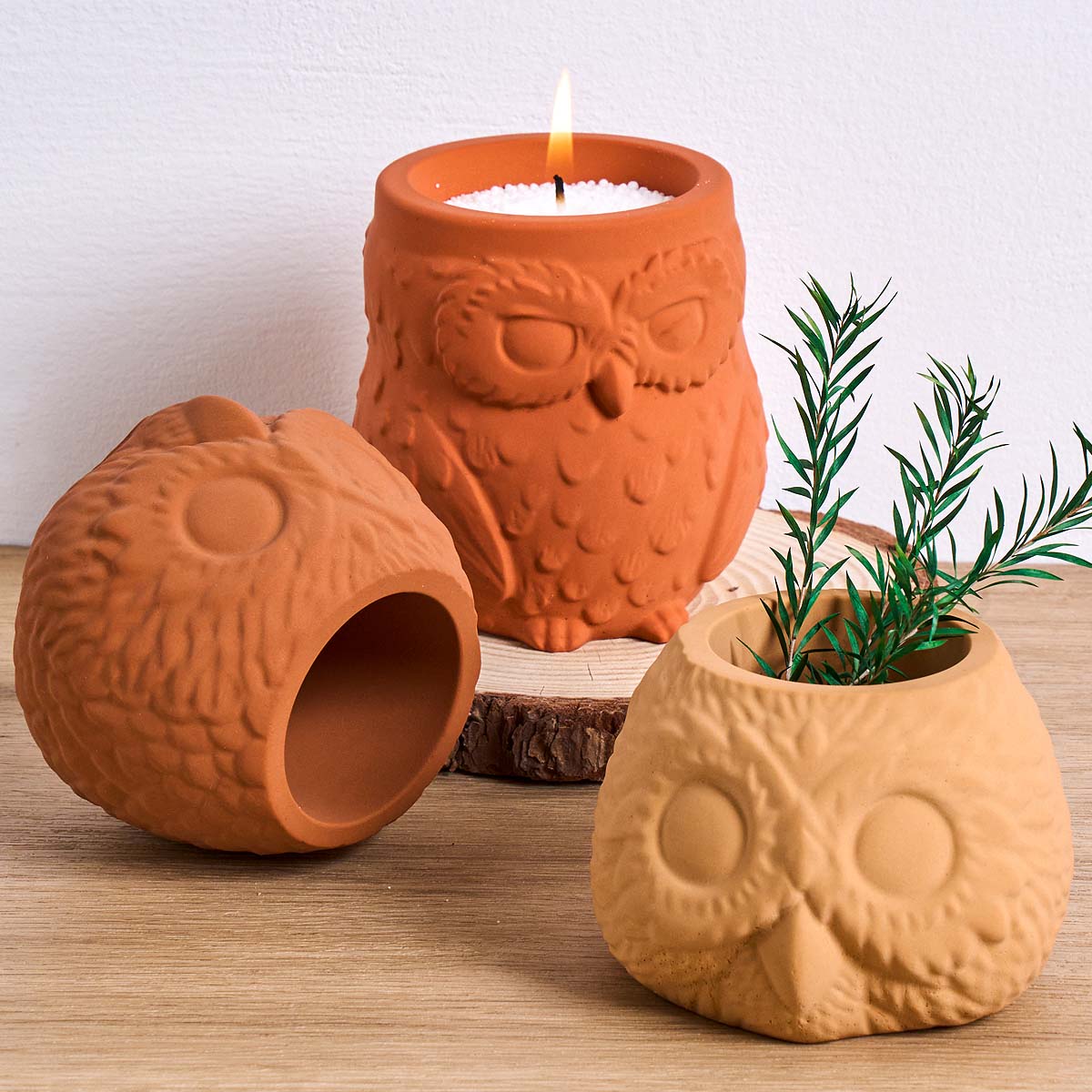 3D Eulenform Kerzenglas Siliko – Candle Making Supplies Jars Bewertung und Preis