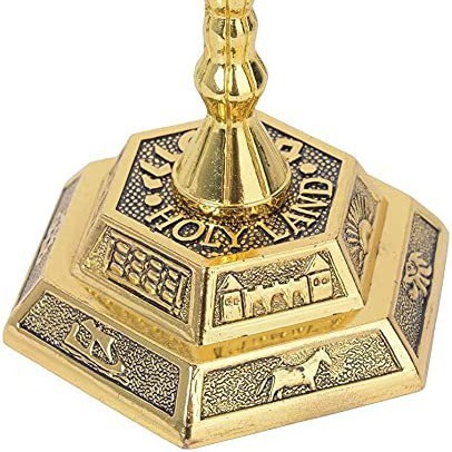 7-armige Menora Jüdische Heimd – Candle Holder Supplies Bewertung und Preis