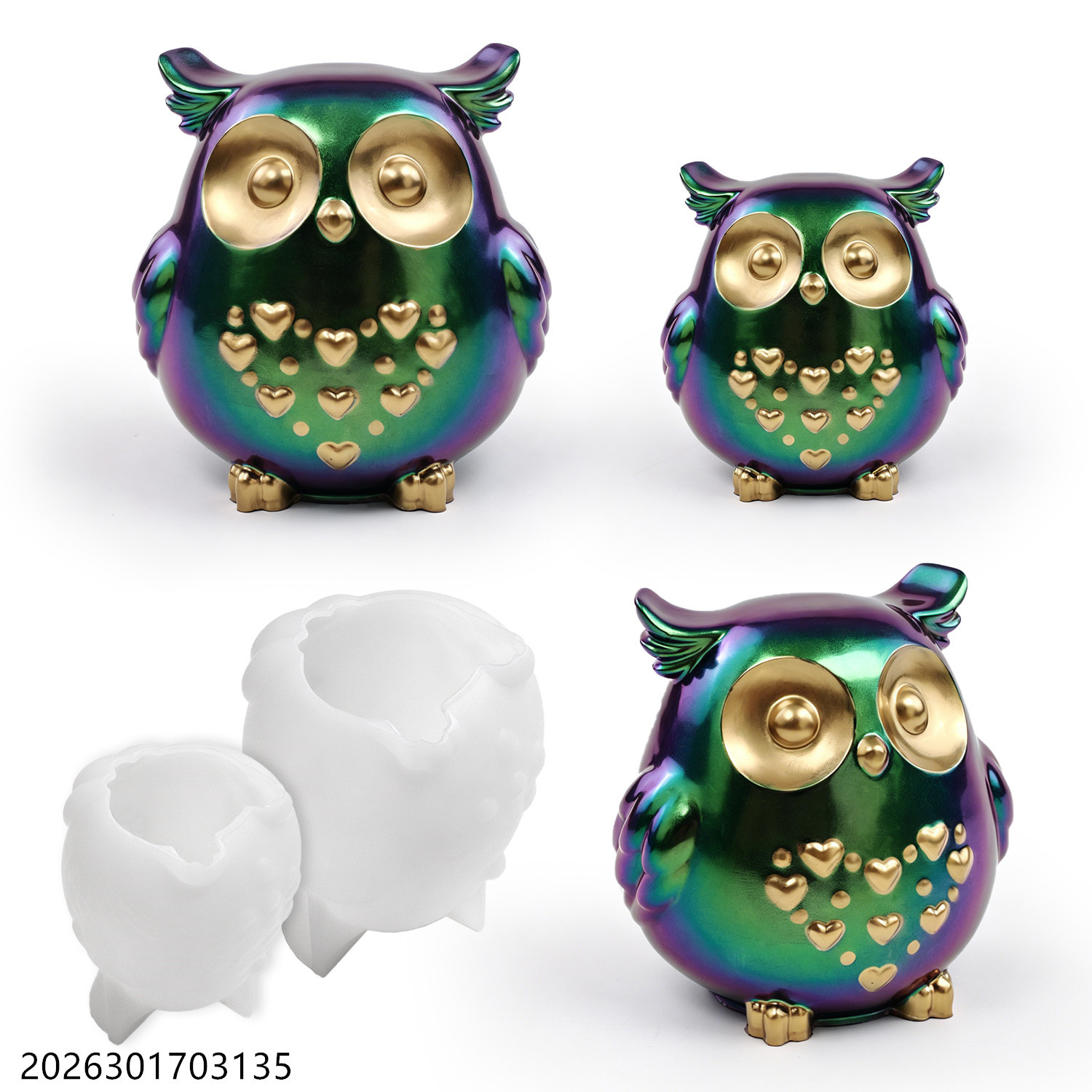 Eulen-Silikonform 3D Vogelform – Candle Holder Supplies Bewertung und Preis